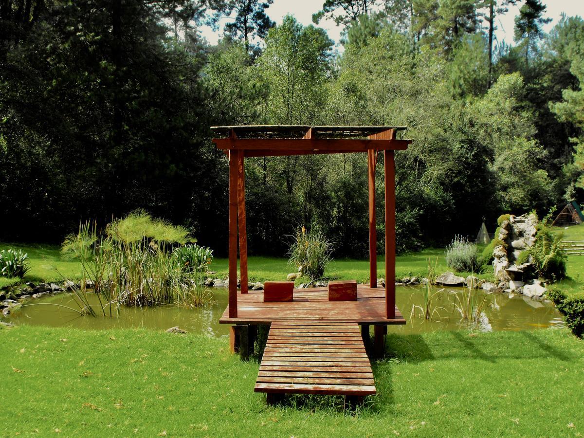 Cabanas Alpinas Lopez Fontes Valle de Bravo Esterno foto